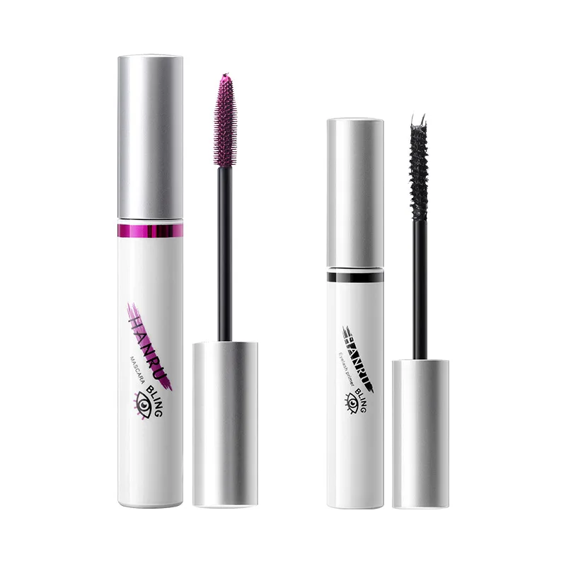 

Color Mascara Thick Waterproof Long Curly Durable Volume Quick Dry Curl Eyelashes MakeUp Black Smudge Proof Cosmetics