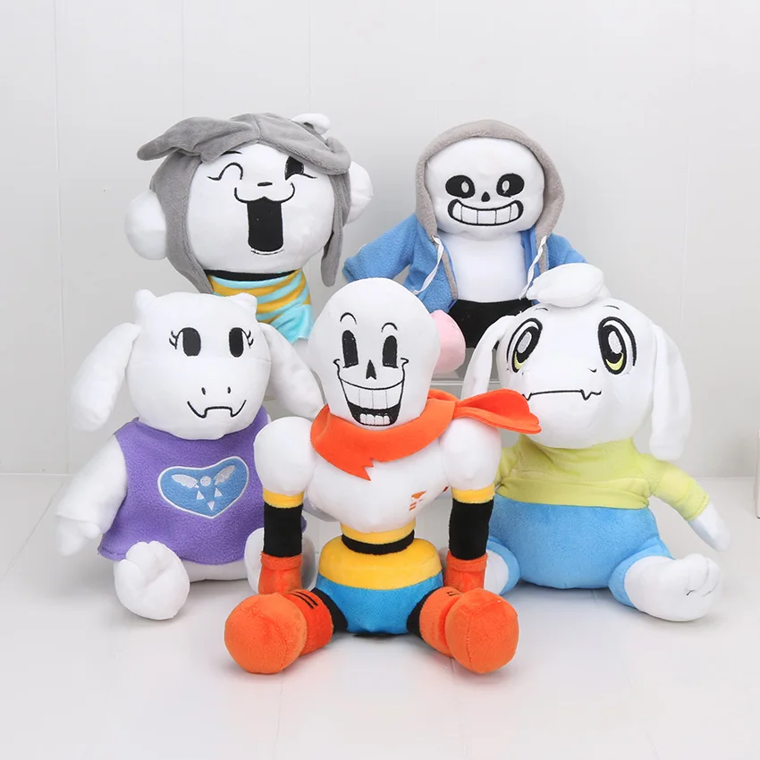 Плюшевая игрушка фриск азриэль Napstablook Toriel Temmie Sans плюшевая кукла игрушки