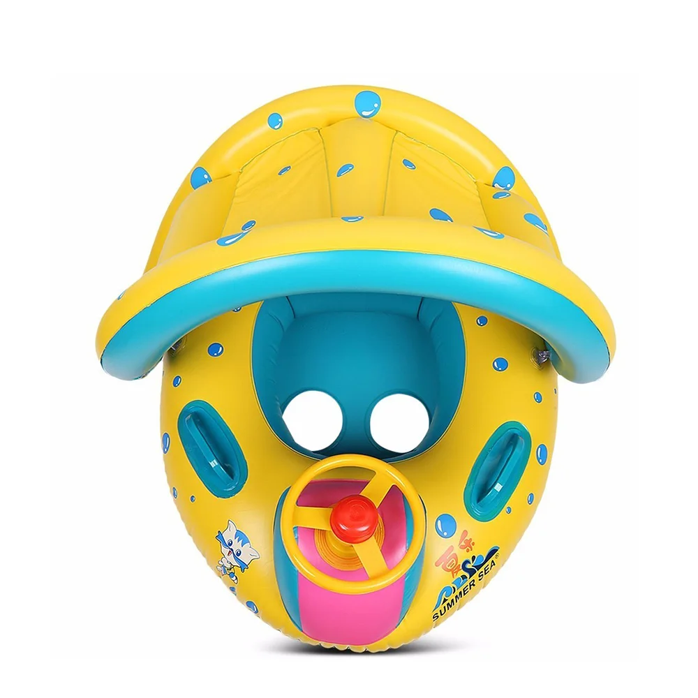 2020 безопасное Надувное детское кольцо для бассейна из ПВХ детский Плавающий