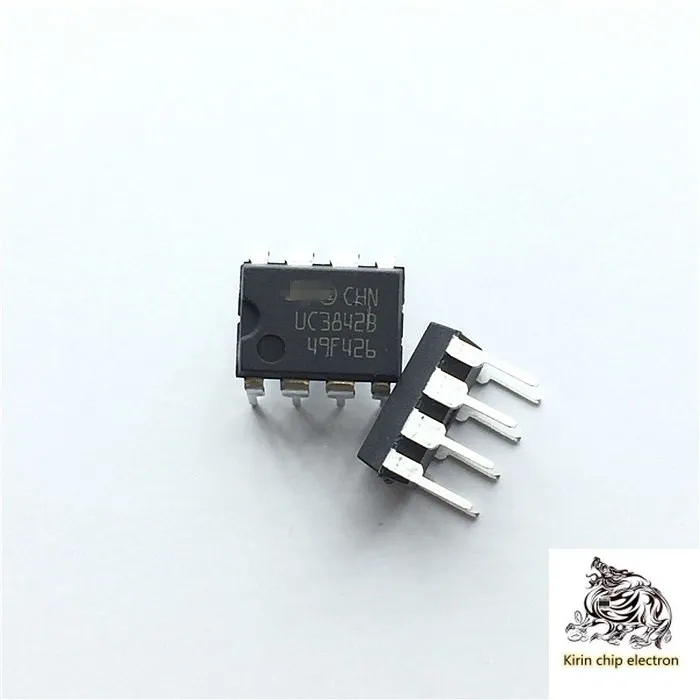 10pcs / lot in-line chip uc3842bd UC3842 uc3842bn power supply IC sop8 dip-8 | Integrated Circuits