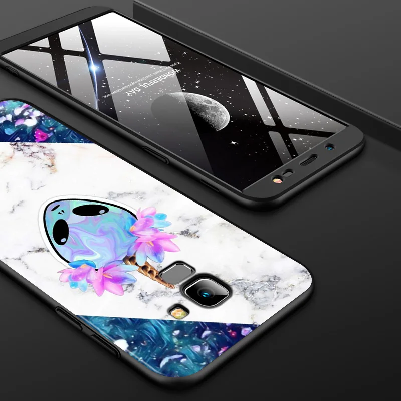 

Cute Alien Cartoon For Samsung Galaxy J2 J3 J4 Core J5 J6 J7 J8 Prime Duo Plus 2018 2017 2016 Black Phone Case
