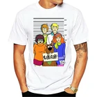 Мужская футболка Scooby Doo Mug Shot Fa, забавная, новинка 2021, необычная футболка wo Men