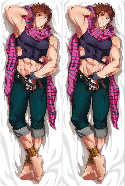 Наволочка с принтом Джоджо но Кимио на тело невероятные приключения Иосиф и