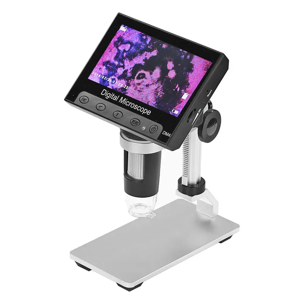 

4.3 inch LCD Screen Electronic Video Microscope Phone Repair Soldering Magnifier Textile Testing Watch Mobile Phone Maintenance
