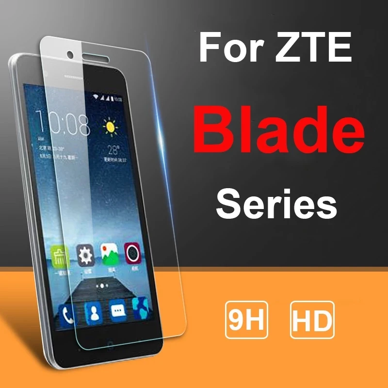 

2 шт., Защитное стекло для zte blade a3 a5 a7 2019 l8 v9 v10 vita a6 lite a530