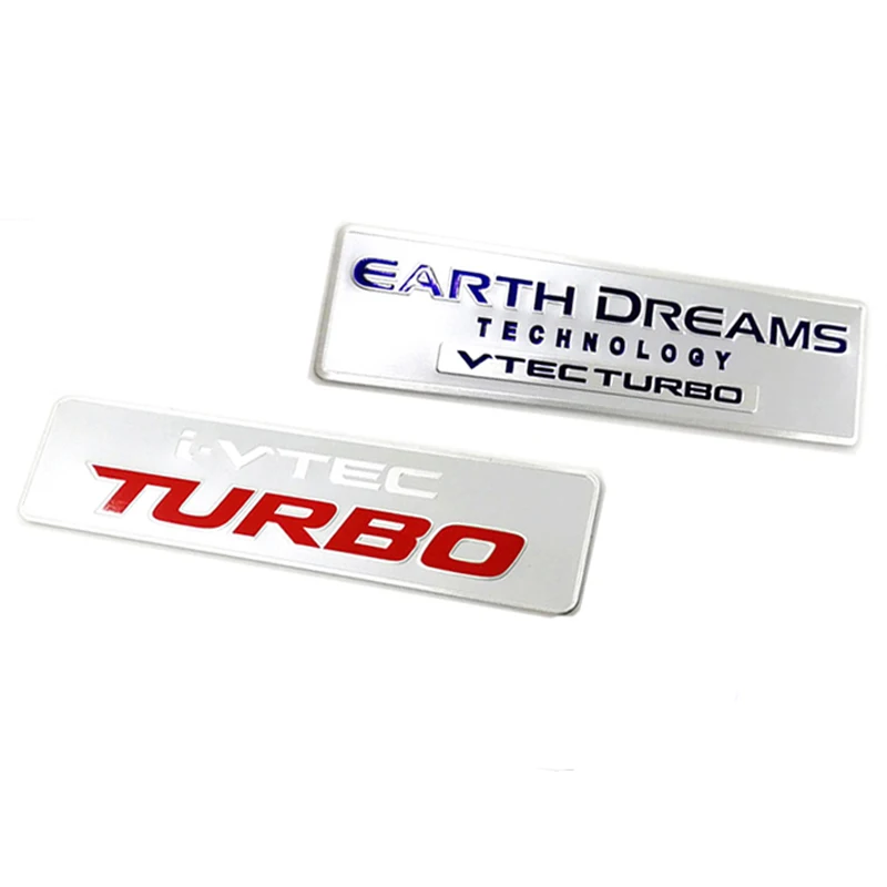 11 шт. наклейка на кузов автомобиля для iVTEC VTEC Turbo хром значок Honda Avancier Accord Fit Jade Jazz