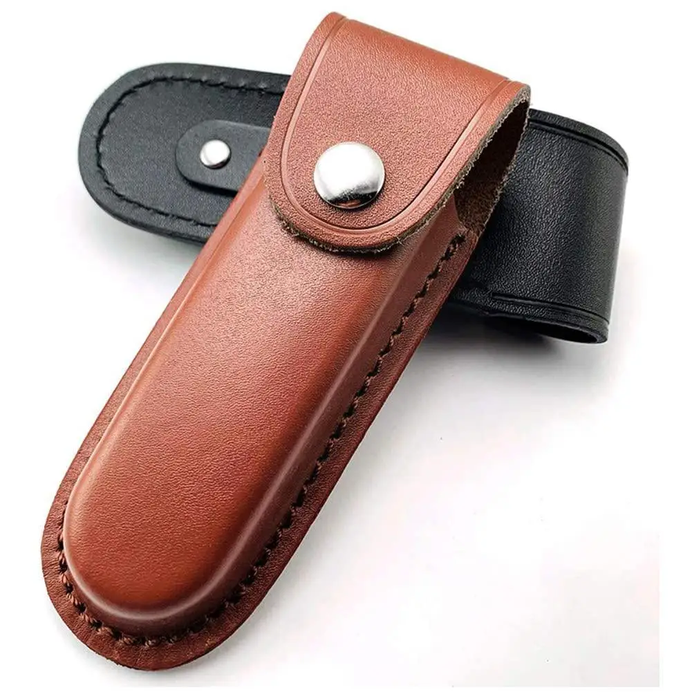 Футляр для складного ножа футляр кожаный чехол первая Складная магнитная
