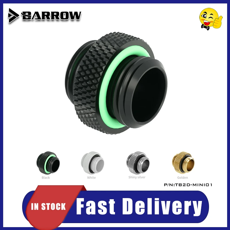 

Barrow TB2D-MINI01 Mini Двойной внешний адаптер G1/4 ''резьбовой соединитель для системы водяного охлаждения