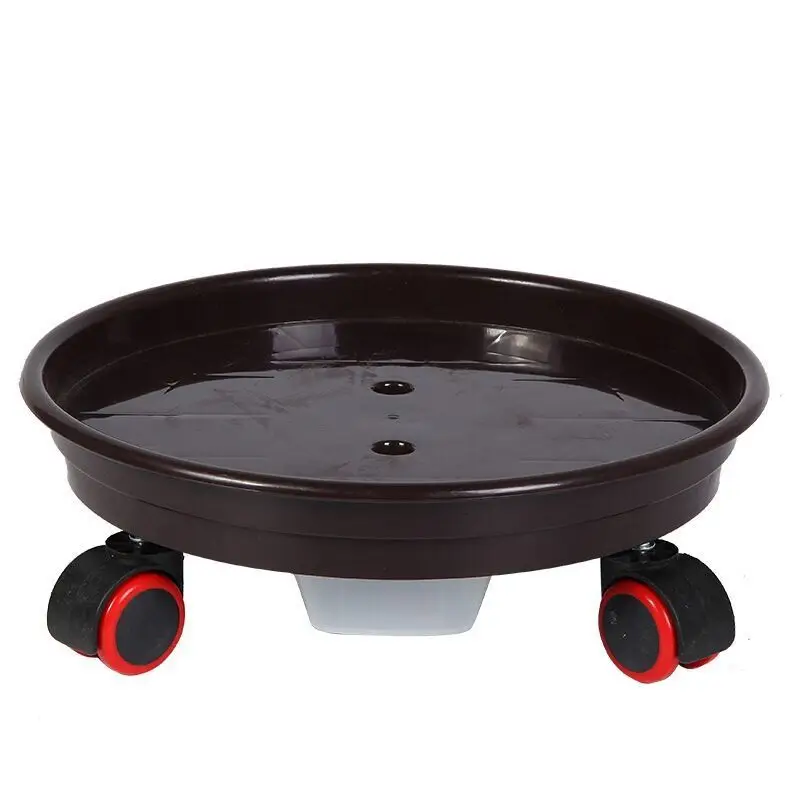 Толстый передвижной поднос для цветочных горшков под руль основание цветочной