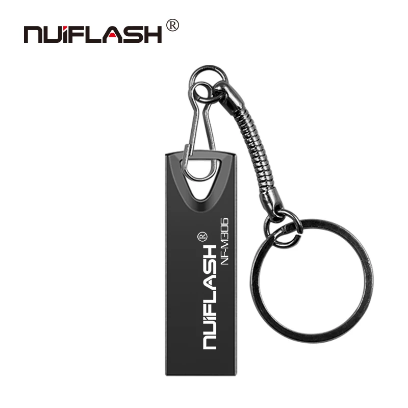 gray Usb флеш-накопитель 2,0, серебристая металлическая флешка, 128 ГБ, 64 ГБ, 32 ГБ, 16 ГБ, 8 ГБ, 4 Гб, память, флешка, память, usb браслет, ключ - Цвет: gray