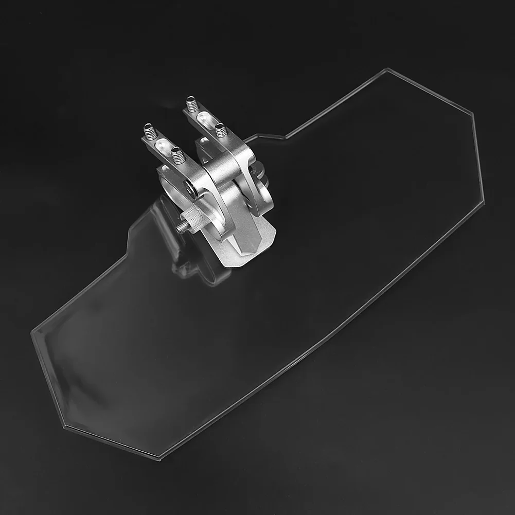 Универсальный прозрачный Регулируемый ветровой экран для мотоцикла