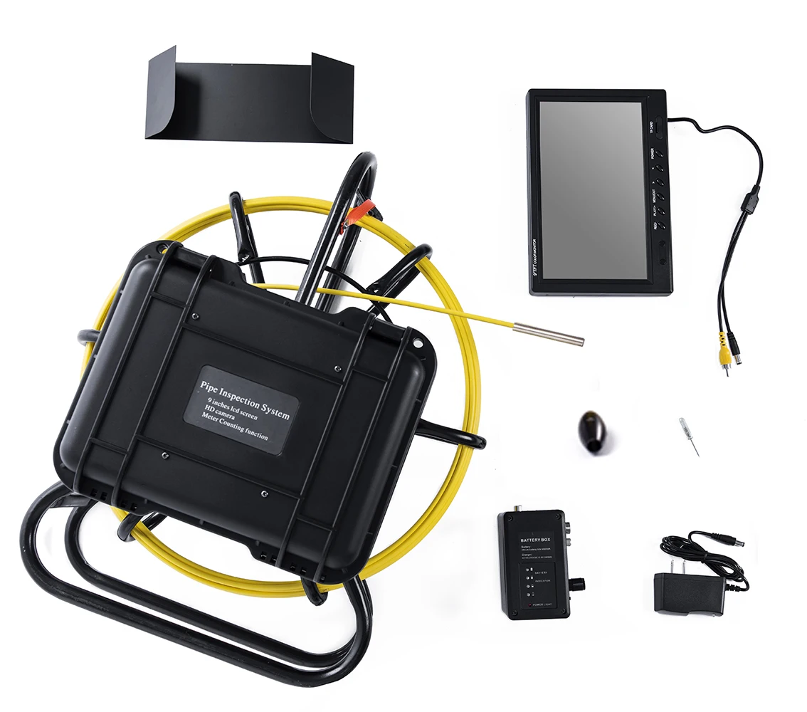 

20m CCTV Surveillance systems Pipeline Inspection Camera with DVR funtion