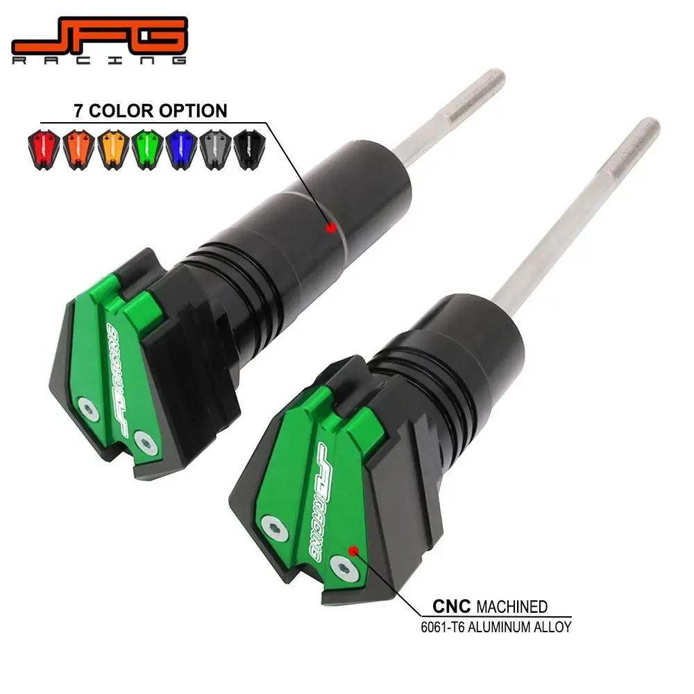 Защита от падения на мотоцикле CNC защитная рамка слайдер накладка ударов для KAWASAKI