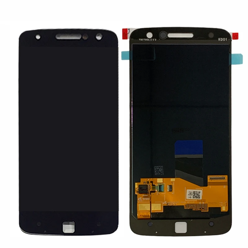 100% Оригинальный ЖК дисплей для Motorola Moto Z Droid XT1650 03 сенсорный экран дигитайзер 2560x1440