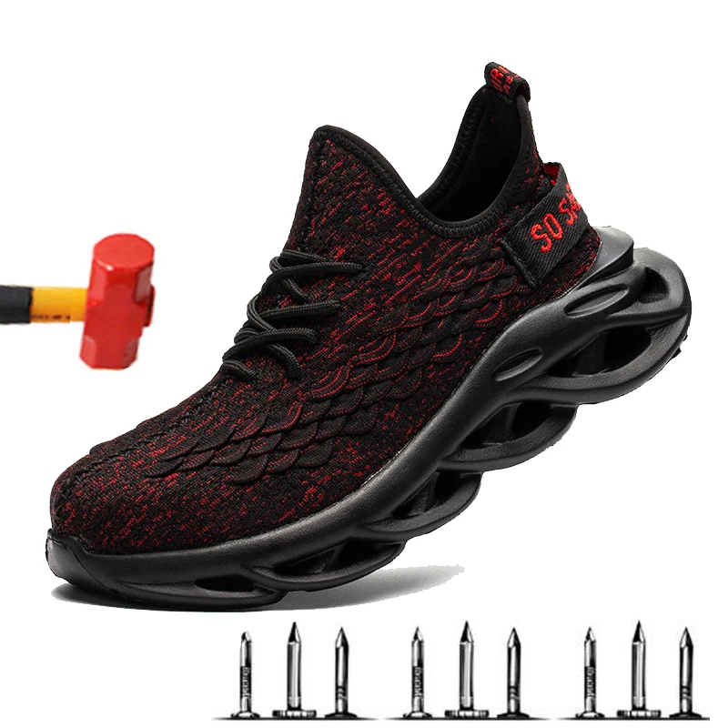 Рабочая безопасная обувь для мужчин 2020 новые модные мужские кроссовки с