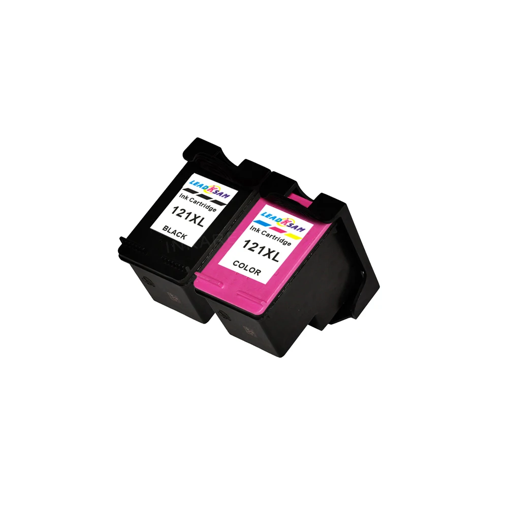 Чернильный картридж LEADKSAM 121XL совместимый с hp 121 xl для принтера hp121 Deskjet D2563 F4283 F2423