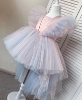new high low girls dresses baby girls dress princess dress kids girls clothes childrens clothing birthday gown