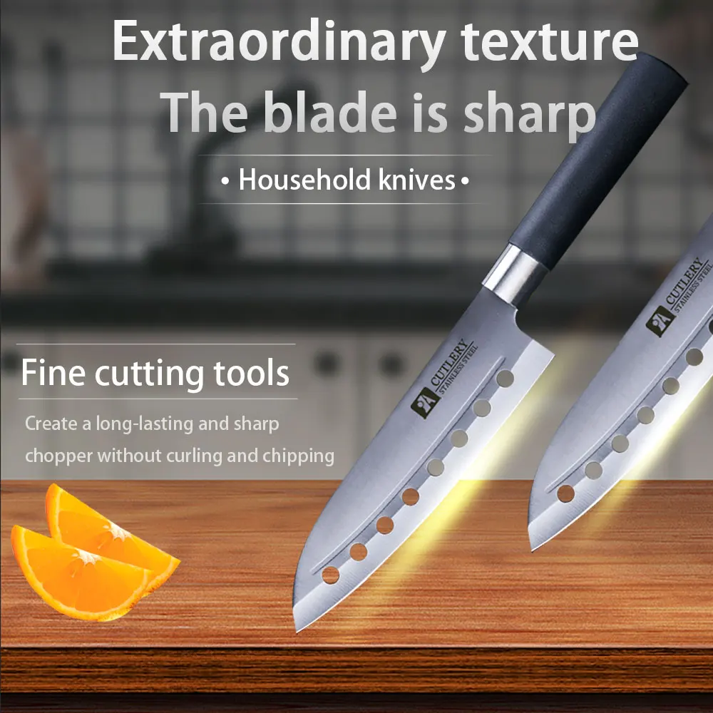 

Kitchen Knives 7 inch Chef Stainless Steel Carving Utility Knife Cleaver нож для кухни