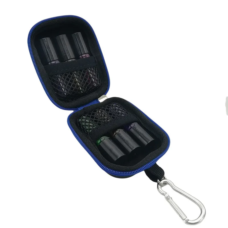 Portable Essential Oil Storage Case 6 Bottles Protects For 5ml Rollers Travel Carry Bags Organizer Oils Bag | Дом и сад