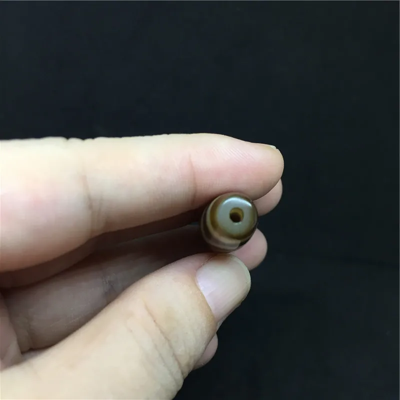 

3 eyes Natural Agate Yellow Color Amulet Tibetan Dzi Beads for Bracelet and Necklace Making Free Shipping