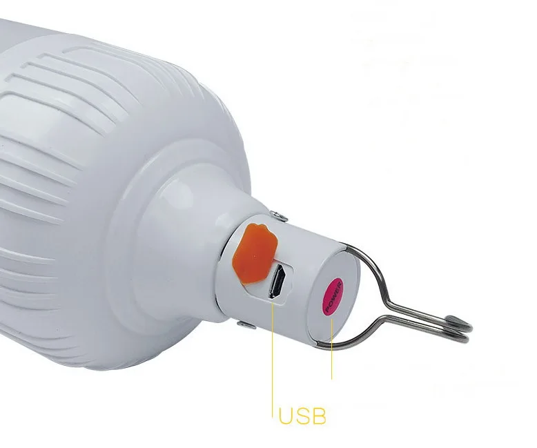 Светодиодный аварийный светильник лампа 3 режима перезаряжаемый Аккумуляторный