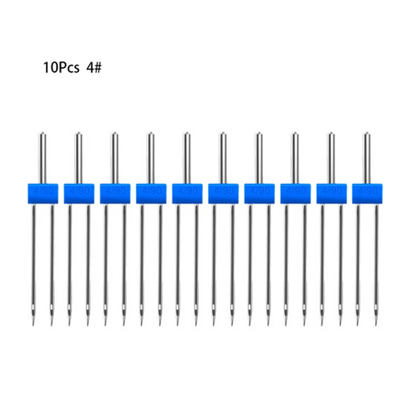 10 шт. домашние двойные иглы прижимные лапки Sewings для швейной стрейч машины