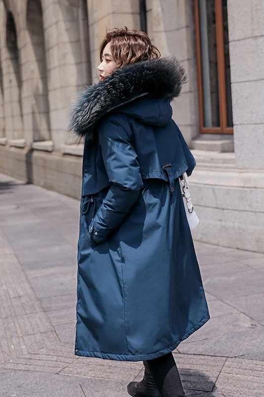 

Mid-length pie overcoming plus velvet thick padded coat 2020padded coat new Korean padded jacket women winter down jacket jacket