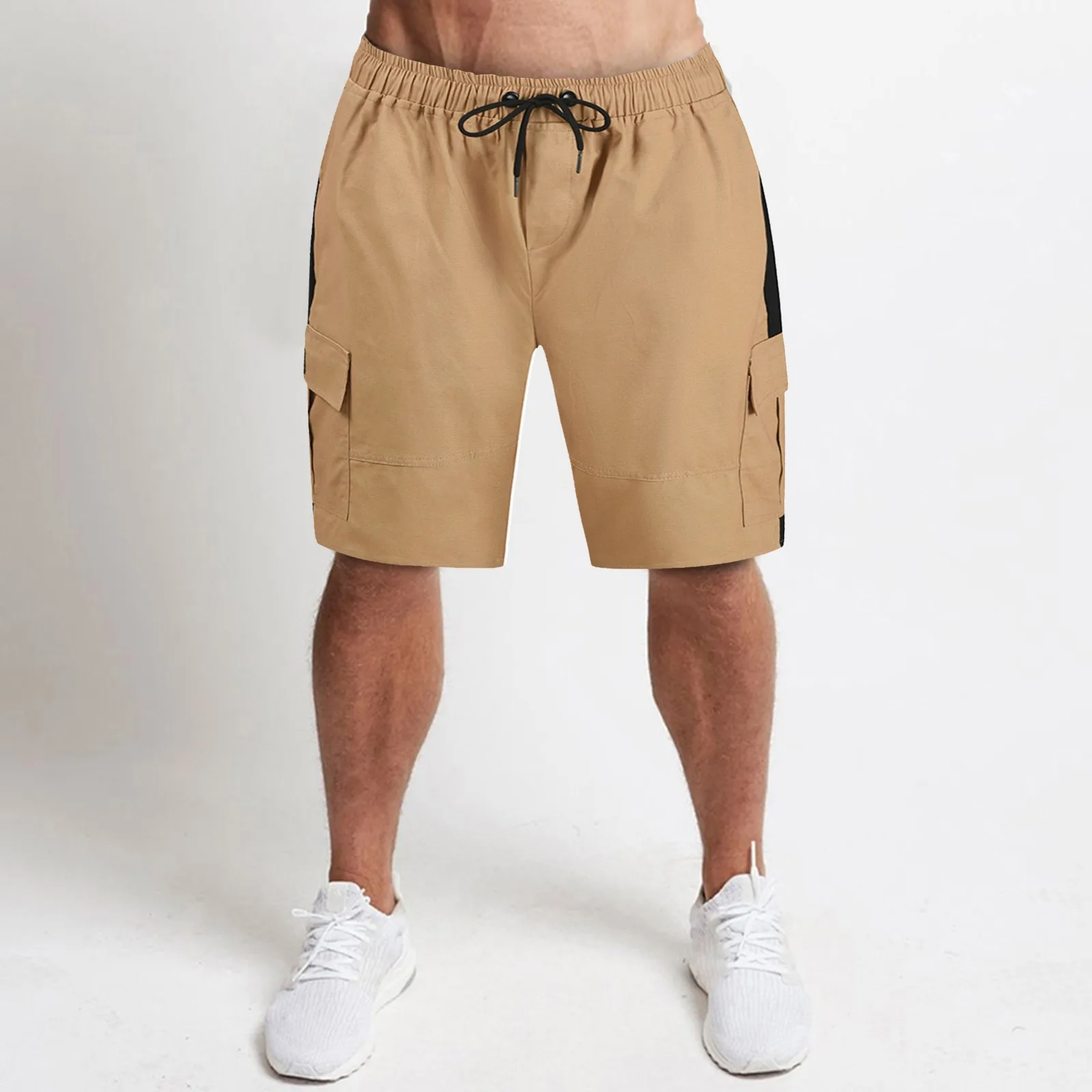 

Men's Summer Shorts 2021 Cotton Casual Bermudas Khaki Men Boardshorts Homme Classic Brand Clothing Board Beach Shorts Male