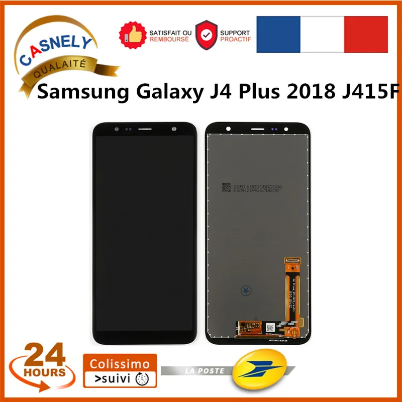

SS J4 плюс 2018 J415 J415F/г/м черный один в сборе для Сань Син Galaxy 3D сенсорный экран планшета Ассамблеи Замена ЖК-дисплея с сенсорным экраном