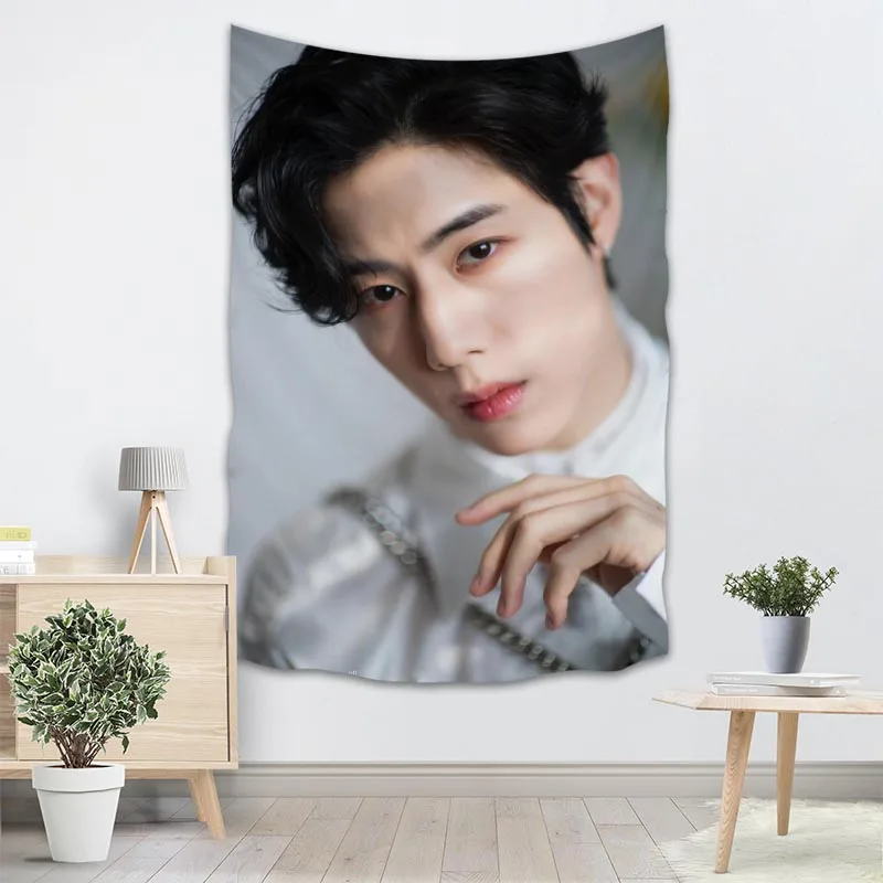 

Custom GOT7 Mark Wall Tapestry Wall Hanging Tarot Custom Tapestry Plant Tapestry Mandala Home Decor More Large Size 0519