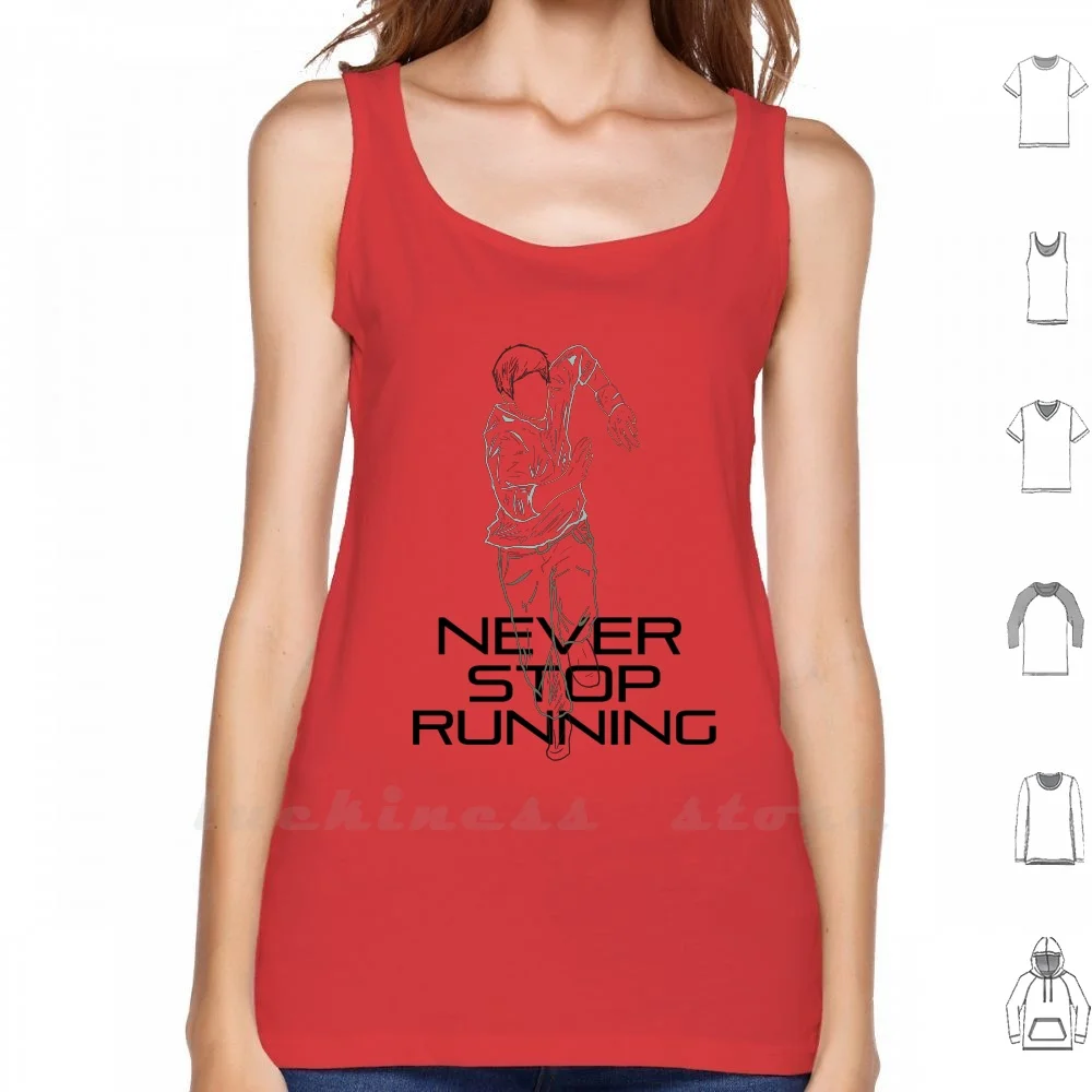 

Майка для бега Thomas-Never Stop, жилет из 100% хлопка, бегунок-лабиринт