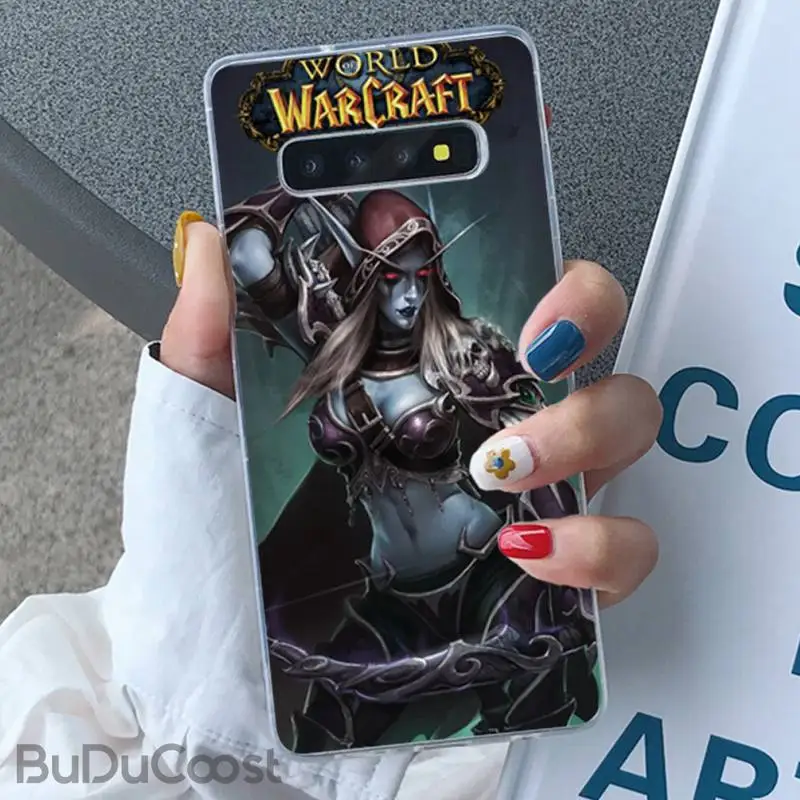 Mantrn популярный мягкий черный чехол для телефона Warcraft Samsung S5 6 7 8 9 10 S8 S9 S10 plus S10E lite