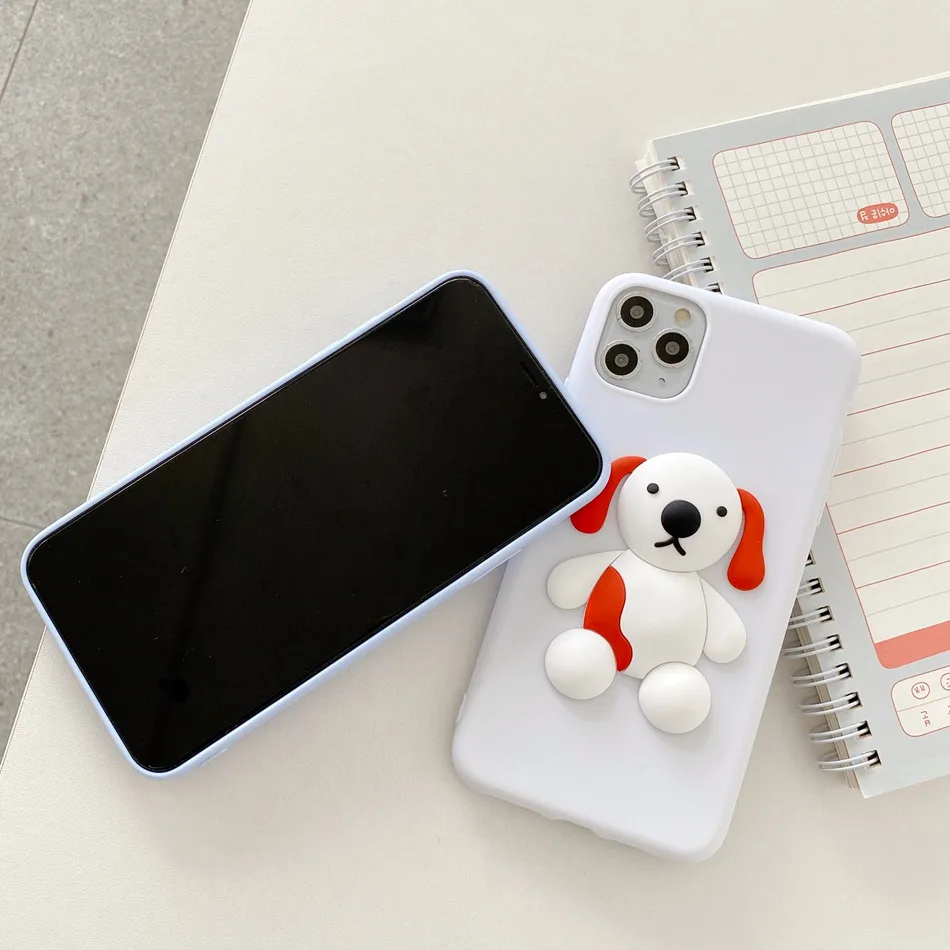 For Redmi Note 8T 8 9 Pro 7 6 5 3D Cute Beagles Dog Shiba Inu Duck DIY Case Xiaomi K20 K30 7A 8A Soft TPU Cover |