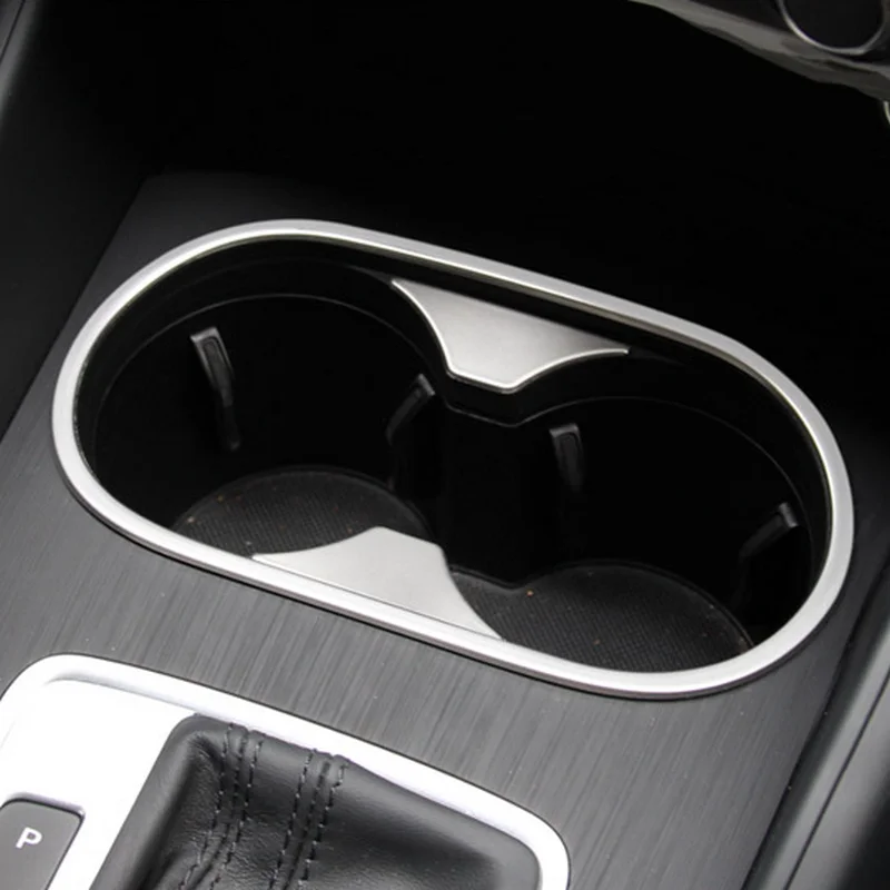 SBTMY декоративная рамка из нержавеющей стали для автомобильной рамы чашки Audi A3