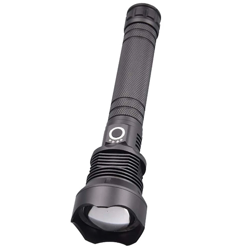 LED Torch Rechargeable Type Fast Charge Zoomable Light IP65 Waterproof Super Bright Camping Flashlight Torches | Спорт и развлечения