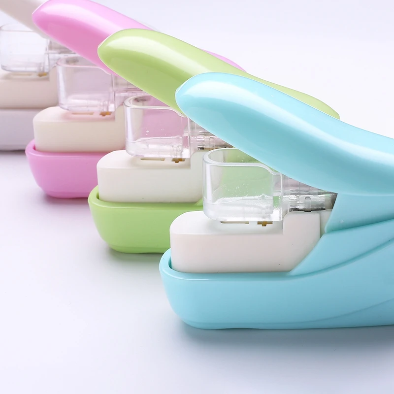 Степлер сшивание бумаги скобами без гвоздей скоб | Канцтовары для офиса и дома