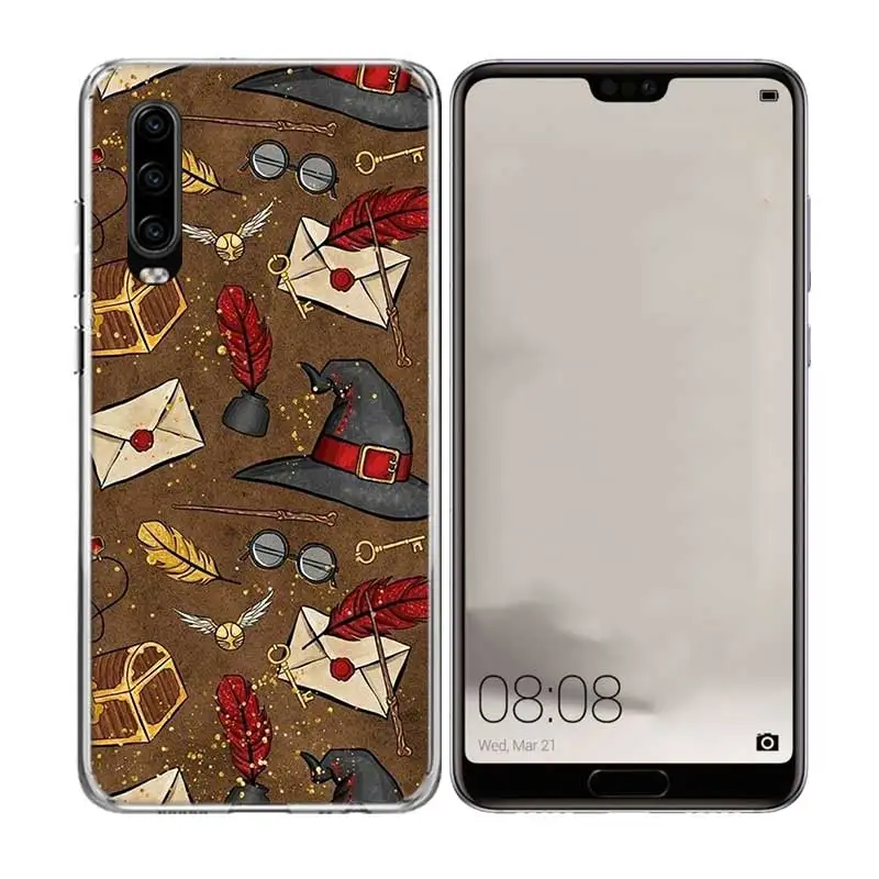 Harry Magician Silicone Back Case For Huawei P30 P20 Mate 30 20 10 Pro P10 lite P Smart + Plus Z 2019 Cover |