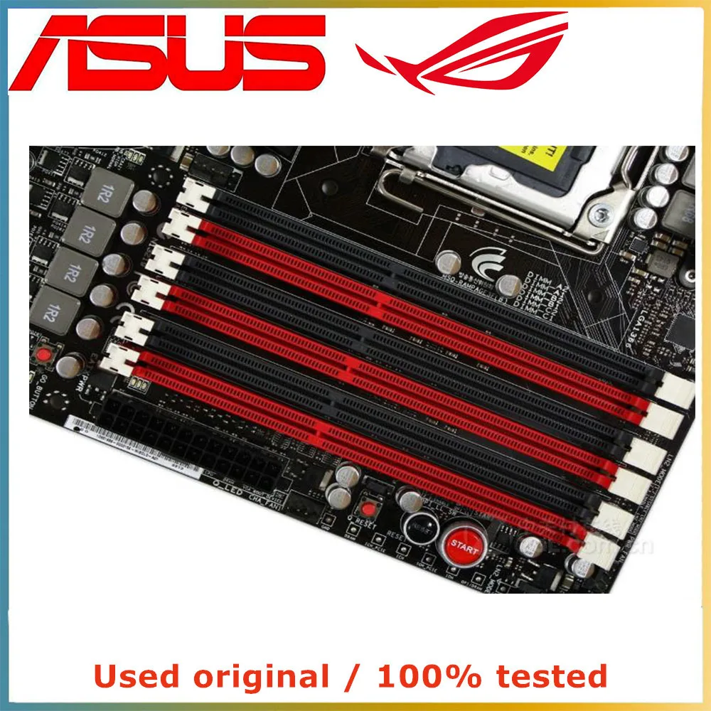 Для процессора Intel X58 LGA 1366 для ASUS Rampage III Formula Материнская плата компьютера Socket LGA1366