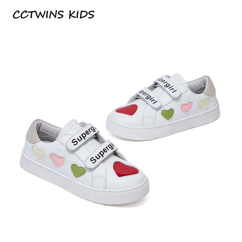 

CCTWINS Kids Sneakers 2021 Spring Girls Fashion Sneaker Baby Brand Casual Trainers Children Sport Sneakers Heart Shoes FC2884