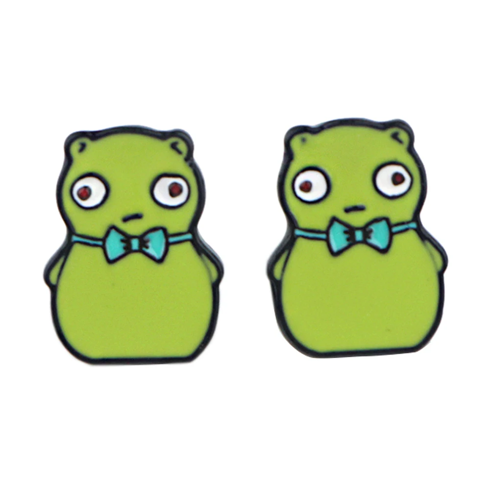 

LT230 Cartoons Cute Anime Classic Stud Earrings For Womans Enamel Earrings Party Fashion Jewelry Girl Friends Gifts