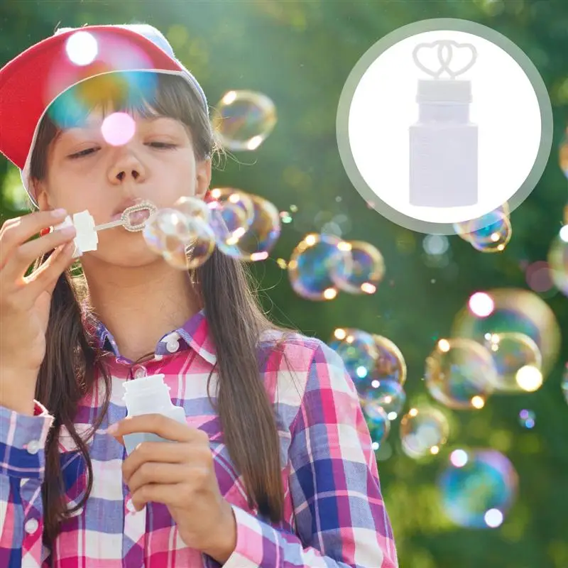 

16pcs Kids Bulk Bubble Solution Blowing Wand Bottles Wedding Party Supplies