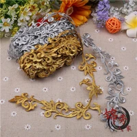 multi style clothing embroidery lace trim gold silver stage performance clothing diy applique appliqu%c3%a9 fabric accessories
