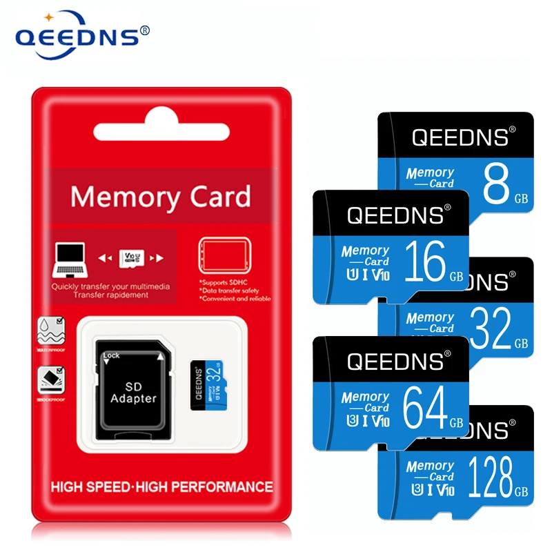 

Флэш-карта памяти с реальной емкостью 8 ГБ 16 ГБ 32 ГБ класс 10 Micro sd карта 64 Гб U3 высокоскоростная карта памяти 128 ГБ 256 ГБ TF-карта