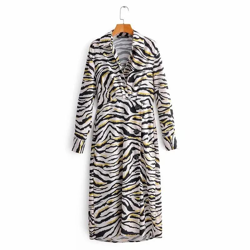 Новое поступление SY50 принтованное 395 платье в европейском и американском