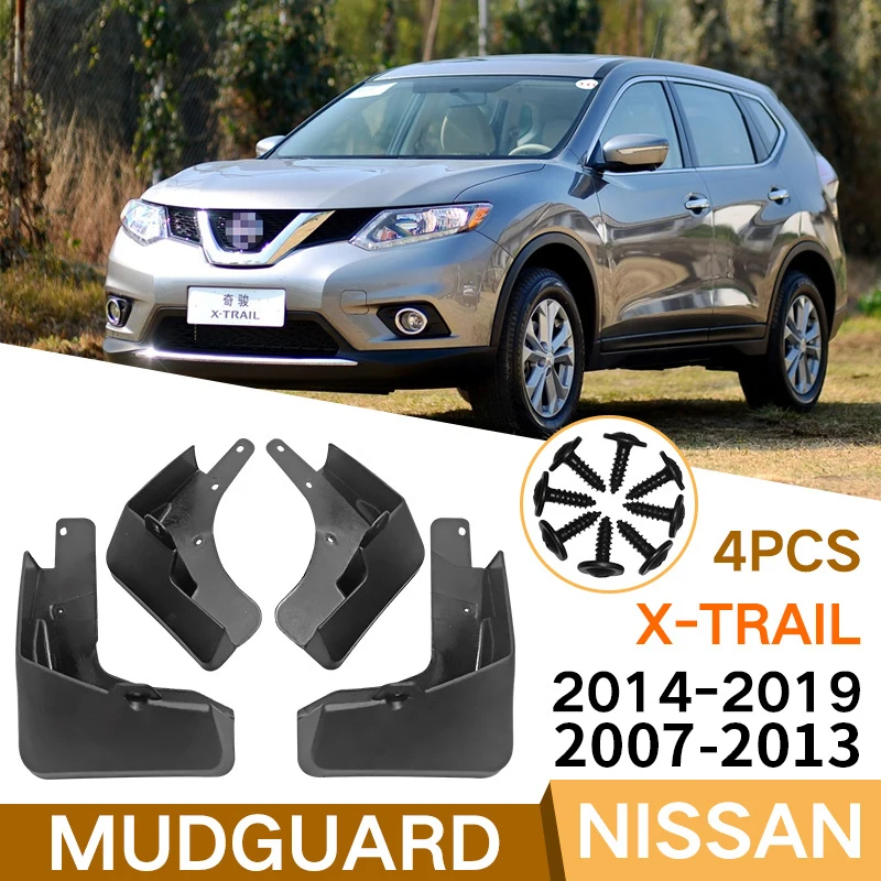 

Mud Flaps Mudflaps Splash Guards Front Rear Mud Flap Mudguards Car Accessories For Nissan X-TRAIL T31 2007-2020 2013 2014 2018
