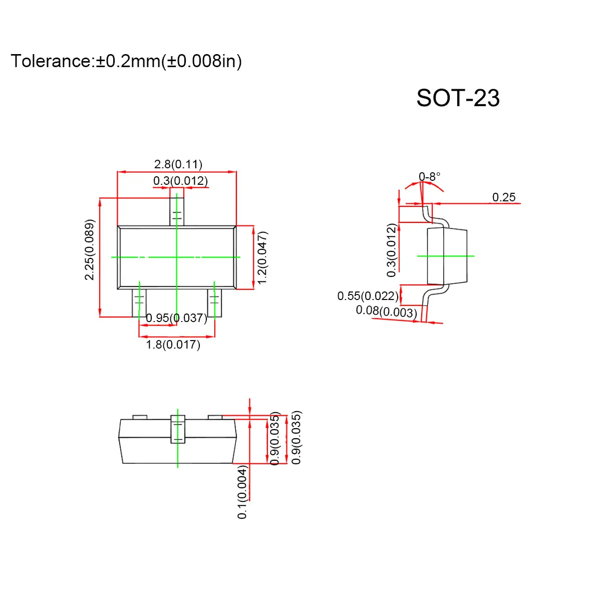 50 шт. 2SC3356 СОТ-23 SMD Силовые транзисторы NPN транзистор биполярный плоскостной триод