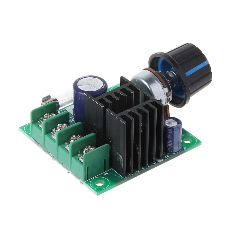 

9V-50V 10A PWM DC Motor Speed Controller with Knob Adjustable Speed Regulator
