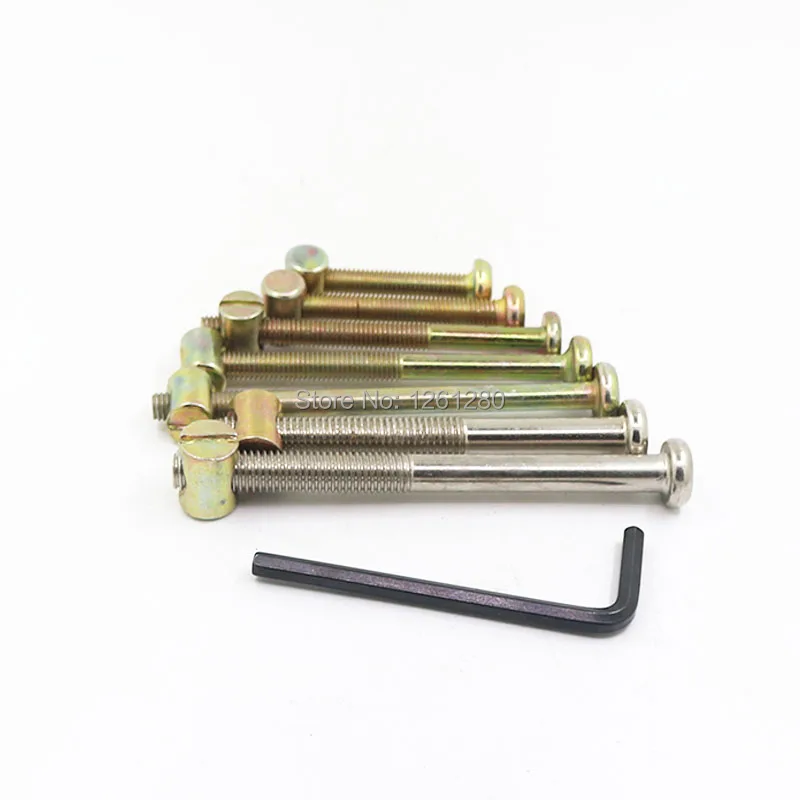 M6 комплект с плоской головкой винтовая Шестигранная розетка крепежная деталь