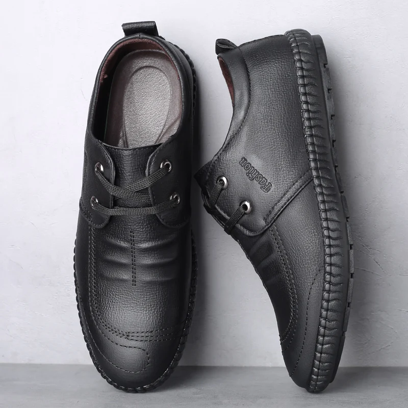 Модные Holfredterse повседневные кожаные мужские дизайнерские лоферы Мокасины для