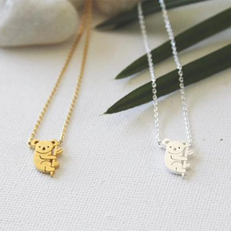 Ожерелье Aussie с животными коала ожерелье маленьким медведем ювелирные изделия